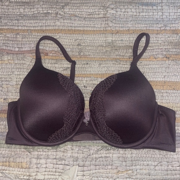 Victoria’s Secret Plum Body By Victoria Perfect Shape Lace Front Padded Bra - Picture 1 of 6